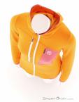 Ortovox Fleece Grid Hoody Women Fleece Jacket, , Orange, , Female, 0016-12162, 5638269706, 4251877776314, N4-04.jpg