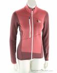 Ortovox Fleece Grid Femmes Veste en laine polaire, Ortovox, Rouge, , Femmes, 0016-12163, 5638269718, 4251877776710, N2-02.jpg