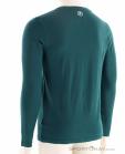 Ortovox 185 Merino Brand Outline LS Hommes T-shirt, Ortovox, Bleu foncé, , Hommes, 0016-12175, 5638269803, 4251877756934, N1-11.jpg