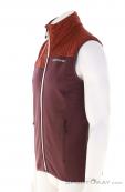 Ortovox Fleece Plus Vest Uomo Gilet da Sci Alpinismo, Ortovox, Rosso scuro, , Uomo, 0016-12181, 5638270346, 4251877716723, N1-06.jpg