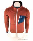 Ortovox Fleece Grid Hoody Mens Sweater, Ortovox, Orange, , Male, 0016-12185, 5638270365, 4251877776970, N3-03.jpg