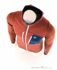 Ortovox Fleece Grid Hoody Mens Sweater, Ortovox, Orange, , Male, 0016-12185, 5638270365, 4251877776970, N4-04.jpg