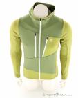 Ortovox Fleece Grid Hoody Mens Sweater, Ortovox, Light-Green, , Male, 0016-12185, 5638270370, 4251877777175, N3-03.jpg