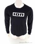 ION Logo L/S Mens Biking Shirt, ION, Black, , Male, 0408-10142, 5638281092, 9010583032986, N3-03.jpg