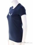 Salewa Solidlogo Dry W Women T-Shirt, Salewa, Dark-Blue, , Female, 0032-11567, 5638282354, 4053866675666, N1-06.jpg