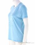 Salewa Eagle Pack Dry Women T-Shirt, Salewa, Light-Blue, , Female, 0032-11571, 5638282382, 4053866651172, N1-06.jpg