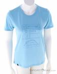 Salewa Eagle Pack Dry Women T-Shirt, Salewa, Light-Blue, , Female, 0032-11571, 5638282382, 4053866651172, N2-02.jpg