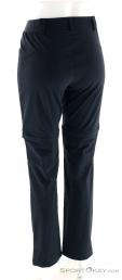 Salomon Wayfarer Zip Off Femmes Pantalon Outdoor, Salomon, Noir, , Femmes, 0018-12025, 5638282658, 195751169974, N2-12.jpg