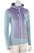 Ortovox Fleece Grid Hoody Damen Fleecejacke, Ortovox, Hell-Blau, , Damen, 0016-12238, 5638282774, 4255736205540, N1-01.jpg