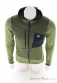 Ortovox Fleece Grid Hoody Hommes Veste en laine polaire, Ortovox, Vert foncé olive, , Hommes, 0016-12241, 5638282823, 4255736205939, N3-03.jpg