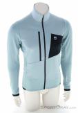 Ortovox Fleece Grid Mens Fleece Jacket, Ortovox, Light-Blue, , Male, 0016-12242, 5638282847, 4255736205984, N2-02.jpg