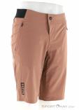 ION MTB Tech Logo Plus Mens Biking Shorts with Liner, ION, Beige, , Male, 0408-10191, 5638283724, 9010583152875, N1-01.jpg