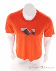 Ortovox 140 Cool Landscape TS Mens T-Shirt, Ortovox, Orange, , Male, 0016-12253, 5638284621, 4255736202211, N3-03.jpg