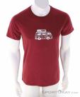 Ocun Raglan Mens T-Shirt, Ocun, Dark-Red, , Male, 0290-10362, 5638285387, 8591804653216, N2-02.jpg