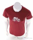 Ocun Raglan Mens T-Shirt, Ocun, Dark-Red, , Male, 0290-10362, 5638285387, 8591804653216, N3-03.jpg