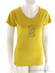 Ocun Raglan Femmes T-shirt, Ocun, Jaune, , Femmes, 0290-10369, 5638285465, 8591804653544, N2-02.jpg