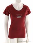 Ocun Raglan Femmes T-shirt, Ocun, Rouge foncé, , Femmes, 0290-10369, 5638285471, 8591804653575, N2-02.jpg