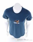 Ocun Classic Sigma-Shoe Mens T-Shirt, Ocun, Blue, , Male, 0290-10376, 5638285570, 8591804665813, N3-03.jpg