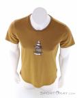 Ocun Classic Stoneman Mens T-Shirt, Ocun, Brown, , Male, 0290-10377, 5638285574, 8591804665912, N3-03.jpg