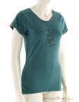 Ocun Classic Femmes T-shirt, Ocun, Vert foncé olive, , Femmes, 0290-10368, 5638287577, 8591804653315, N1-01.jpg