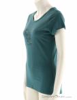 Ocun Classic Femmes T-shirt, Ocun, Vert foncé olive, , Femmes, 0290-10368, 5638287577, 8591804653315, N1-06.jpg