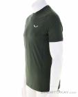 Salewa Puez Dry'Ton Mens T-Shirt, Salewa, Olive-Dark Green, , Male, 0032-11582, 5638291636, 4053866648493, N1-06.jpg