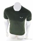 Salewa Puez Dry'Ton Herren T-Shirt, Salewa, Oliv-Dunkelgrün, , Herren, 0032-11582, 5638291636, 4053866648493, N3-03.jpg