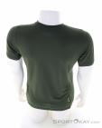 Salewa Puez Dry'Ton Mens T-Shirt, Salewa, Olive-Dark Green, , Male, 0032-11582, 5638291636, 4053866648493, N3-13.jpg