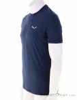 Salewa Puez Dry'Ton Mens T-Shirt, Salewa, Dark-Blue, , Male, 0032-11582, 5638291641, 4053866648400, N1-06.jpg