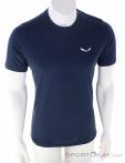 Salewa Puez Dry'Ton Mens T-Shirt, Salewa, Dark-Blue, , Male, 0032-11582, 5638291641, 4053866648400, N2-02.jpg