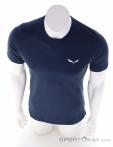 Salewa Puez Dry'Ton Mens T-Shirt, Salewa, Dark-Blue, , Male, 0032-11582, 5638291641, 4053866648400, N3-03.jpg