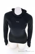 Icebreaker ZoneKnit Merino L/S Women Functional Shirt, Icebreaker, Black, , Female, 0011-10571, 5638292099, 196010441640, N3-03.jpg