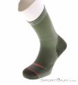 Salewa Eagle Light Crew Women Socks, Salewa, Olive-Dark Green, , Female, 0032-11612, 5638292931, 4053866768092, N2-07.jpg