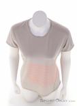 Salomon Sense Aero GFX Damen T-Shirt, Salomon, Beige, , Damen, 0018-12015, 5638293223, 195751962582, N3-03.jpg