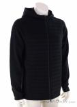 Icebreaker ZoneKnit Merino Zip Hood Mens Sweater, Icebreaker, Black, , Male, 0011-10593, 5638293596, 195438048660, N1-01.jpg