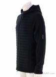 Icebreaker ZoneKnit Merino Zip Hood Mens Sweater, Icebreaker, Black, , Male, 0011-10593, 5638293596, 195438048660, N1-06.jpg