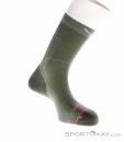 Salewa Eagle Light Crew Mens Socks, Salewa, Olive-Dark Green, , Male, 0032-11615, 5638294532, 4053866773157, N1-01.jpg