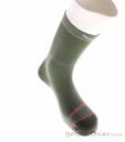 Salewa Eagle Light Crew Mens Socks, Salewa, Olive-Dark Green, , Male, 0032-11615, 5638294532, 4053866773157, N2-02.jpg