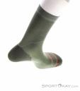 Salewa Eagle Light Crew Mens Socks, Salewa, Olive-Dark Green, , Male, 0032-11615, 5638294532, 4053866773157, N3-18.jpg