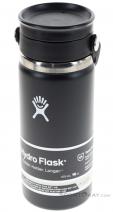 Hydro Flask 16oz Wide Mouth Flex Slip Lid 473ml Thermos Bottle, Hydro Flask, Black, , , 0311-10098, 5638296858, 810911030078, N2-02.jpg